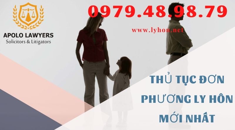 Thủ tục đơn phương ly hôn mới nhất
